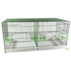 Cage Domus-Molinari 90cm Laquée En Vert