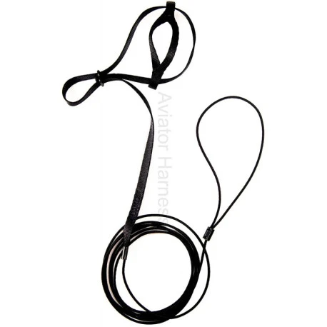 Harnais Pour Perruches Aviator - Mini/Noir – Image 2