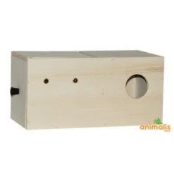 Nichoir Horizontal Agapornides - 14,9 X 29,5 X 14,5 Cm