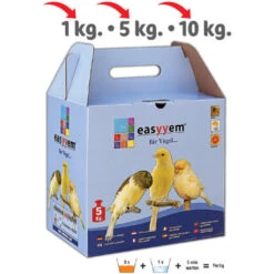 Pâtée Jaune Sèche Aux œufs 10Kg - Easyyem