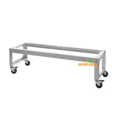 Pied Sur Roulettes De 180cm Pour Les Cages Pliables De 90 Cm - 2gr